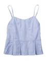 N/S PEPLUM BUSTIER/BLUE