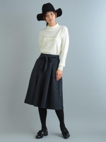 アソートリボンタックパンツ/レンガ