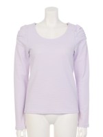 リップルパワショルプルオーバー/ネイビー