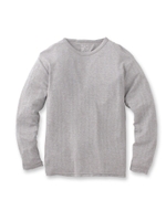 針抜きクルーネックカットソー/ブルー系(094)