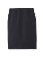 [L]シンプルスカート/ブラック(019)