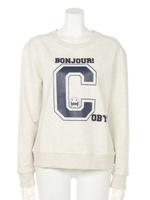 COBY裏毛トップス/トップグレー