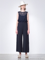 CROPPED LACE ALL IN ONE/ネイビー