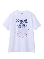 X-GIRLXJUN OSON IDOL S/S BIG TEE/アッシュ