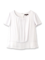 タックフラシクリアモダール天竺プルオーバー/ピンク系(070)