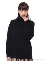 ・タートルニットプルオーバー/Navy