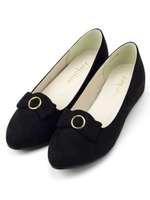 インヒールパンプス/ブラック