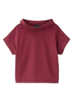 オフタートルボーダーカットソー/ブラック(319)