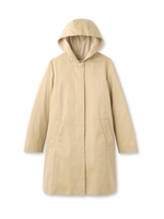 タック入りリボンコート/サンドベージュ(053)