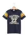 CHAMPION フットボールTシャツ/ネイビー(493)