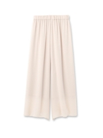 aquafits シフォンワイドパンツ/ネイビー(093)