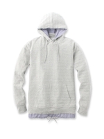 ジャカード綿混パーカー/グレー(012)