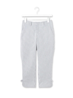 ヒッコリーストレッチパンツ/ホワイト系(302)