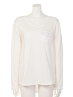 ミリタリーポケットロンT/WH