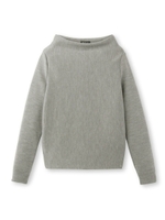 [S]ボトルネックニット/ライトグレー(911)