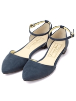 ストラップフラット/ネイビー