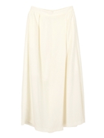 ラップ風ワイドパンツ/ベージュ