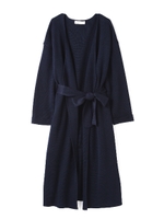 リブロングＶガウン/ネイビー(120)