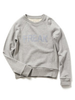 ロゴスウェットプルオーバー/グレー