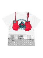 S/S TEE BOXING/ネイビー