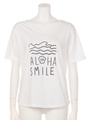 【anap mimpi】ALOHAxSMILE Tシャツ/WH