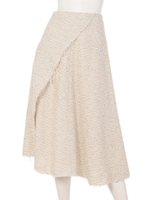 【ＧＲＥＥＤ】ＬＩＬＹ−ＹＡＲＮ　ＴＷＥＥＤ　Ｓｋｉｒｔ/WHITEmix