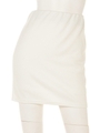 シンプルカラースカート/ホワイト