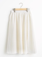 プリーツスカート/オフ