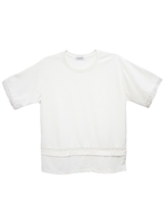 レースライントップス/ホワイト