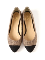 切り替えフラットシューズ/ブラック(010)