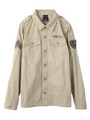 LIGHTWEIGHT MILITARY SHIRT/ベージュ