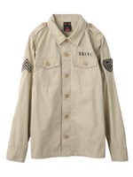 LIGHTWEIGHT MILITARY SHIRT/ベージュ