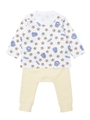 TEE ＆ PANTS SET KIRAKY(6M〜12M)/WHITE