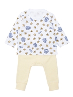 TEE ＆ PANTS SET KIRAKY(6M〜12M)/WHITE