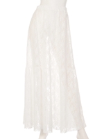 【BED&BREAKFAST】LILY LACE Long Skirt/NAVY