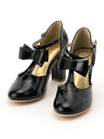 【LIZ LISA】エナメルストラップパンプス/グリーン