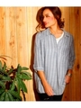 【anap mimpi】ビジュー付きタンクトップ&シャツ/GRY