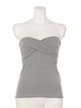 バストクロスカットベアTOP/GRAY