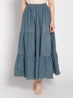 4.5oz ティアードスカート/ブルー