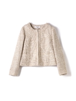 MIXツイードブルゾン/ベージュ(040)