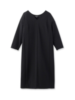 Vネックドロップショルダーワンピース/カーキ(027)