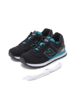 【New Balance】New Balance ML574SIB/BLKxGRN