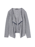 リネンニット羽織/ホワイト(031)