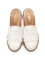 ローファースリッポン/ホワイト(030)