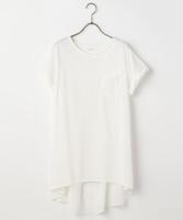 星柄切り替えチュニック