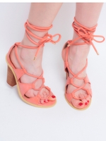 [LILICIOUS]レースアップサンダル/BEIGE