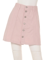 【Auntie Rosa】フロントボタン台形スカート/PNK