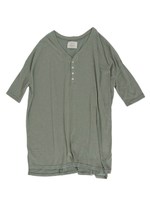 【Casual】ヘンリールーズチュニック/カーキ