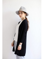 【吸水速乾】【UVカット】【AZUL by moussy】ミリオンアイス長袖ロングガウン/BRN