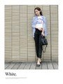 カレッジロゴプリントTシャツ/ネイビー